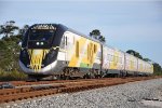 Brightline races north